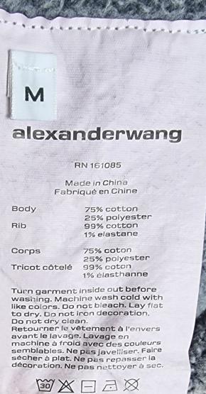 Alexander Wang Grey Hoodie 9