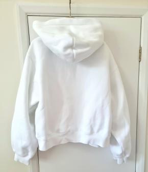 Alexander Wang White Hooded Sweatshirt 4