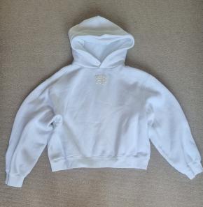 Alexander Wang White Hooded Sweatshirt 3