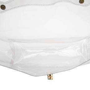 Hermes Transparent Vinyl Souvenir De L Exposition Kelly Handbag 5