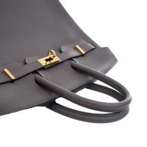 Hermes Etain Togo Birkin Retourne 25 14