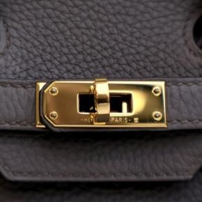 Hermes Etain Togo Birkin Retourne 25 6