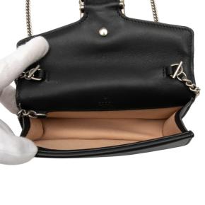 Gucci Black Mini Velvet Dionysus Crossbody 4