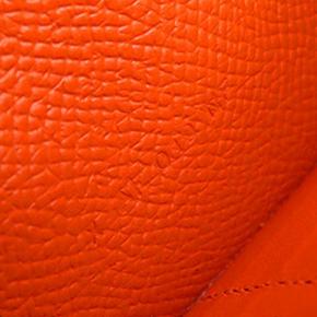 Hermes Orange Epsom Kelly Longue Wallet 5