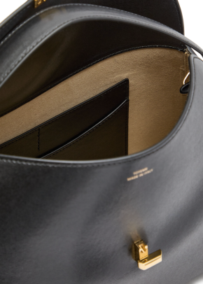 Toteme Leather T-Lock Top-Handle Bag 4