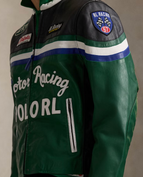 Ralph Lauren Leather Café Racer Jacket 4
