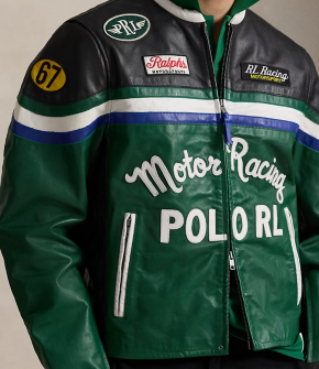 Ralph Lauren Leather Café Racer Jacket 5
