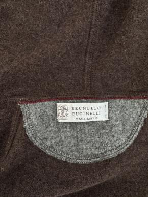 Brunello Cucinelli Hooded Cashmere Sweater/Cardigan 3