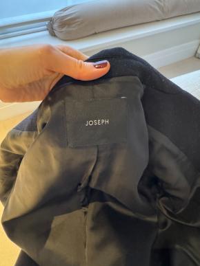 Joseph Black Wool/Cashmere Coat 5