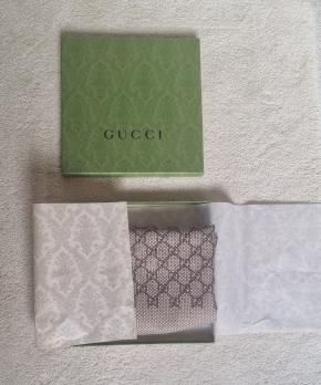 Gucci Brown GG Silk/Wool Scarf/Stole 8