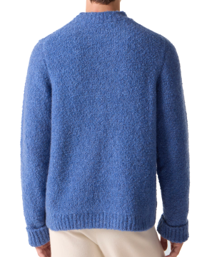 God's True Cashmere Cloud Sweater With Lapis Lazuli 4