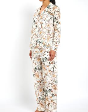 Desmond And Dempsey Long Pyjama Set 3