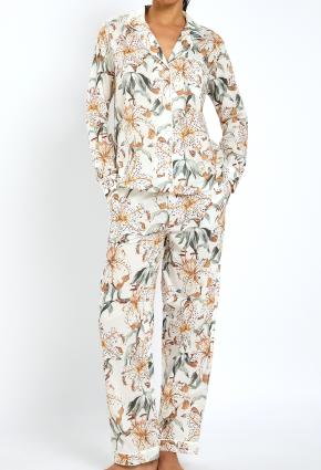 Desmond And Dempsey Long Pyjama Set 4