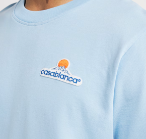 Casablanca Logo Montagne Patch T-Shirt 5