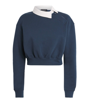 A.W.A.K.E. Mode Asymmetric Rugby Sweatshirt 2