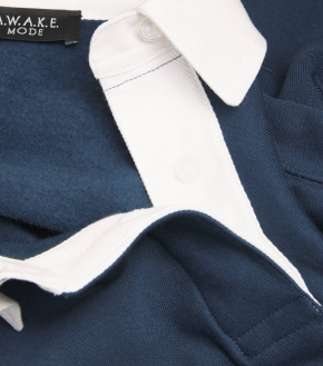 A.W.A.K.E. Mode Asymmetric Rugby Sweatshirt 5