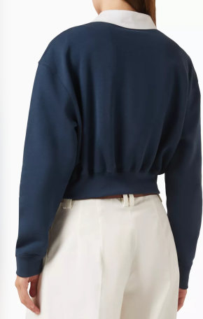 A.W.A.K.E. Mode Asymmetric Rugby Sweatshirt 4