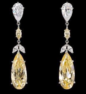 Anabela Chan 18K Canary Calla Lily Earrings 6