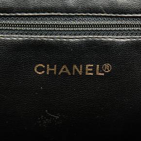 Chanel Black Triple CC Lambskin Bucket Bag 6