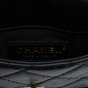 Chanel Black Mini Aged Calfskin City School Flap 5