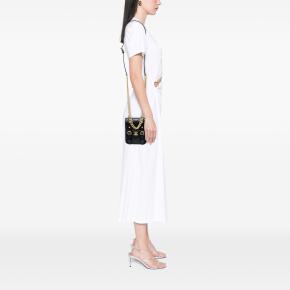 Chanel Black Mini Aged Calfskin City School Flap 7