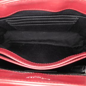 Saint Laurent Dark Red TLoulou oy Matelasse Leather Monogram Crossbody 4