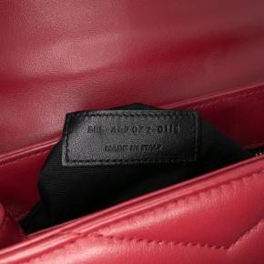 Saint Laurent Dark Red TLoulou oy Matelasse Leather Monogram Crossbody 6