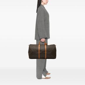 Louis Vuitton Coated Canvas Monogram Keepall 60 8