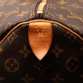 Louis Vuitton Coated Canvas Monogram Keepall 55 7