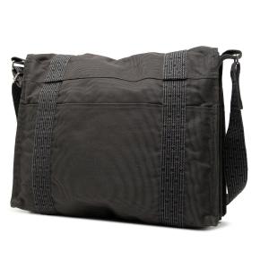 Hermes Grey Canvas Herline Besace MM 2