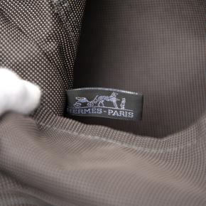 Hermes Grey Canvas Herline Besace MM 5