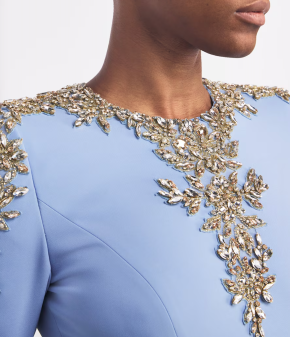 Jenny Packham Crepe Embellished Sabi Gown 5