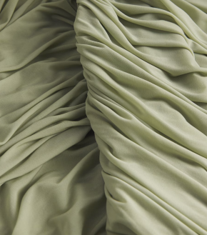 Magda Butrym Sheer Draped Midi Dress 3