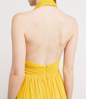 Giambattista Valli Tulle Halterneck Maxi Dres 3