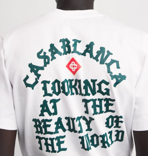Casablanca Beauty Of The World Logo T-Shirt 6