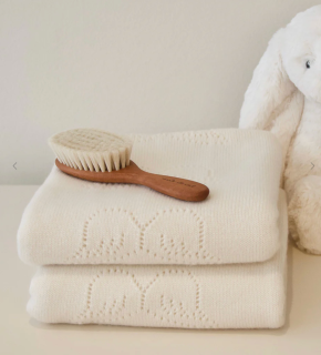 Marie Chantel Angel Wing Cashmere Blanket 2