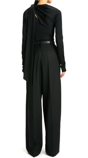 Victoria Beckham High Waisted Cinched Trouser 5