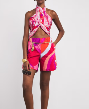 Pucci Silk Twill Scarf 4