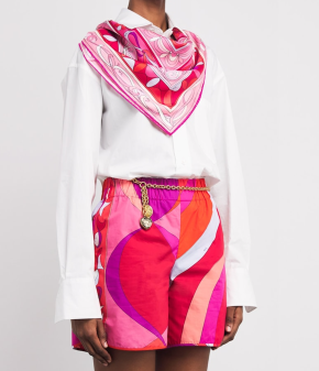 Pucci Silk Twill Scarf 5