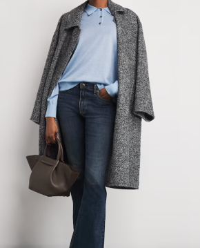 Rag & Bone Cashmere Adeline Polo Sweater 3