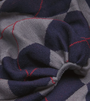 A.W.A.K.E. Mode Merino Wool Argyle Sweater 2