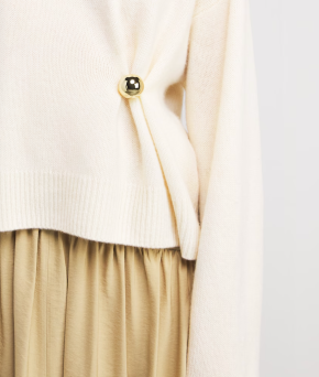 Loulou de Saison Cashmere Bill Sweater 4