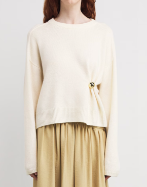 Loulou de Saison Cashmere Bill Sweater 3