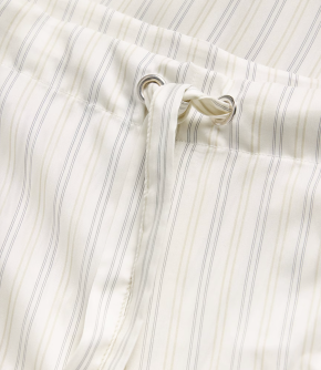 Khaite Silk Striped Trenton Trousers 3