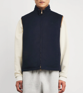 Paul & Shark Wool-Silk Riviera Reversible Gilet 3