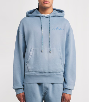 Amiri Cotton Bleach Bandana Hoodie 4