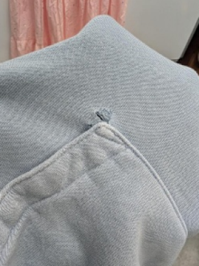 Amiri Cotton Bleach Bandana Hoodie 8