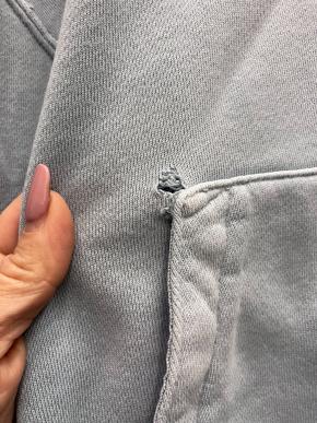 Amiri Cotton Bleach Bandana Hoodie 6