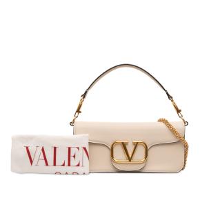 Valentino Calfskin VLogo Loco Satchel 12
