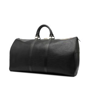 Lousi Vitton Black Epi Keepall 55 2
